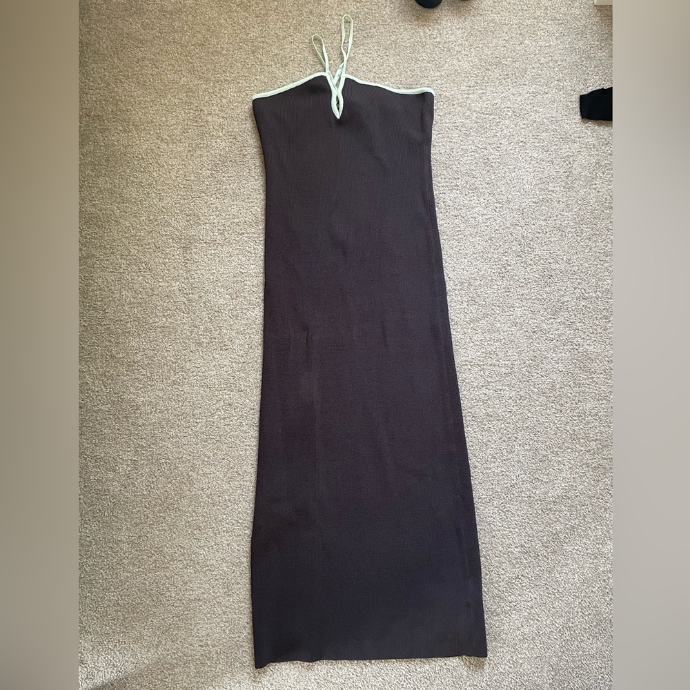 NWT Midi Dress with Keyhole
